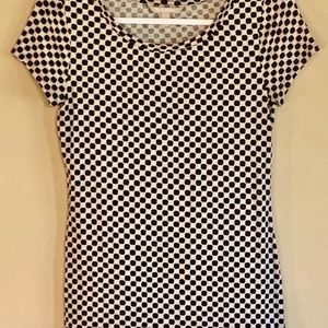 Banana Republic Black/Tan Shirt, S